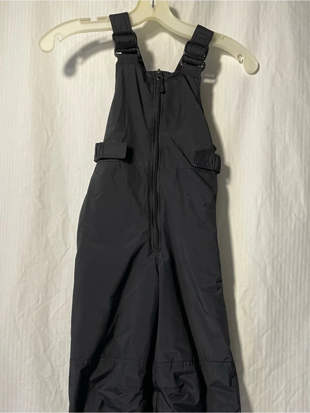 Columbia Black Youth Snow Bib Patrol Overalls with Adjustable Straps